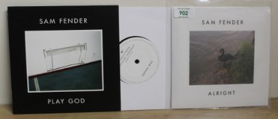A lot of two Sam Fender - The Kitchen ( live ) and Play God 2 x 45 lot - future collectables - new