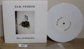 A Sam Fender future rarity with his self released 'Millenial / Start Again ' on his own label - 2017