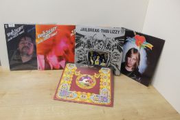 A ten album rock / pop and more lot - some excellent titles here for collectors , fans and dealers