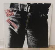 A VG+/VG+ Rolling Stones ' Warhol ' zipper sleeve Sticky Fingers - a great copy