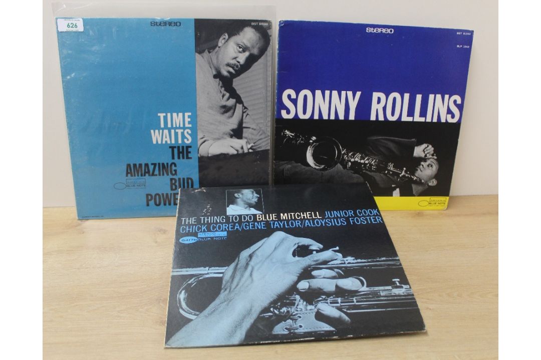 A lot of three Blue Note jazz albums - a great archive on offer here - mostly later pressings from - Image 1 of 2