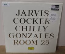 A 180g press of Jarvis Cockers and Chilly Gonzales' - ' Room 29 ' - 2017 textured sleeve edition