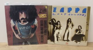 A two album Frank Zappa lot - as per photos