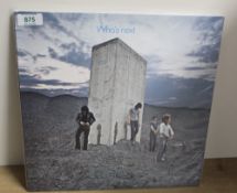 A 2017 deluxe edition of ' Who's Next ' by the Who - includes live and rare tracks - mint and sealed