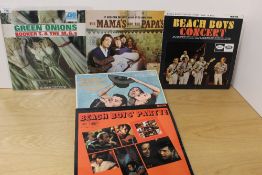 A ten album job lot of 1960's originals with Booker T and The M.G's , The Beach Boys , Hendrix and