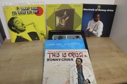 A six album Sonny Criss lot - later Prestige pressings