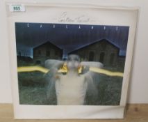 An original ' Garlands ' by the Cocteau Twins on 4AD - some water marking to front sleeve causing