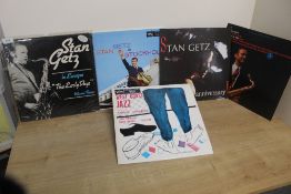 A lot of nine Stan Getz albums - super cool jazz on offer here