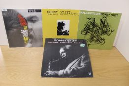 A lot of Jazz interest Vinyl records with titles by Sonny Stitt - all VG+/VG+ or better - seven in