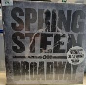 A sealed four album set ' Springsteen on Broadway ' from 2019 - Bruce Sprngsteen - viewing