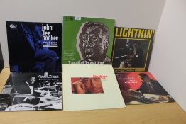A seven album lot - jazz and blues interest -as in photos VG+ or better