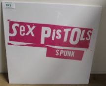 The Sex Pistols ' Spunk ' Demos - white vinyl sealed press from 2017 on the Sanctuary label - punk