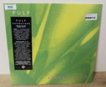 A 2015 RSD limited edition Pulp ' Seperations ' - remastered on green vinyl - great pre fame