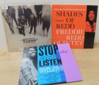 A lot of three Blue Note jazz albums - a great archive on offer here - mostly later pressings from