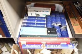 A box containing The World's Thousand Best Short Stories, Volume 1-20, sold together with The