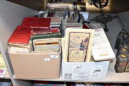 Two boxes containing various vintage Ordnance Survey maps, to include Loch Lomond, Bradford,