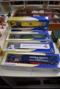 Five Cararama 1:50 scale die-casts, 569014 Arthur Spriggs, 569009 RF Fielding, 569012 Champion Atta,