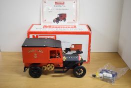 A Mamod Limited Edition PO1 Post Office Van with number plate PAT 72 and accessory pack, boxed, 72/