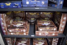 Nine Corgi 1:144 scale die-cast 1st Issue Aviation Archive Frontier Airliners, 47504 Lockhead