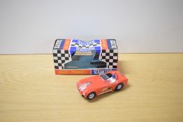A Tri-ang Scalextric Race Tuned Car, C78 AC Cobra Sports in red with racing number 6 and Titan