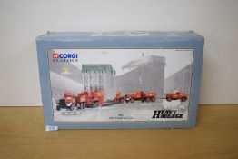 A Corgi Die-cast, 31009 Corgi Classics Heavy Haulage, Wynns Diamond T Ballast (x2) Wheel Girder