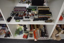 00 Gauge, Graham Farish 4-6-0 BR Loco & Tender, scratch built 0-6-0 brass Locomotive, Jouef 0-4-0 BR