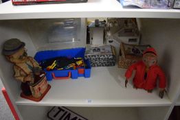 Vintage Toys, TN Toys (Japan) battery operated Charley Weaver Bar Tender, Tiger Electronics