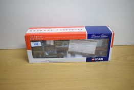 A Corgi 1:50 scale Limited Edition die-casts, CC12008 Man Bulk Tipper, BJ Waters Transport Ltd,