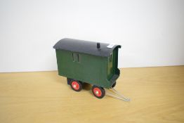 A Wooden Model of a Living Van, no box