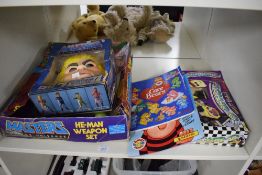 1980/1990's Toys, Thomas Salter Ltd He-Man Weapon Set, Dekker Toys He-Man Costume & Mask, both in