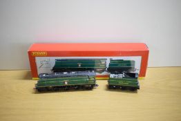 A Hornby R2219 00 Gauge Southern Railway 4-6-2 West Country Class Loco & Tender, Princess Alice