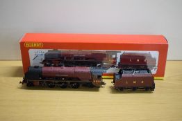 A Hornby R2230 00 Gauge LMS 4-6-2 Duchess Class Loco & Tender, Duchess of Buccleuch 6230, in