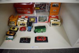 Modern die-casts, EFE, Days Gone, Corgi and a Tonka Tipping Truck, 16 in total, 7 boxed