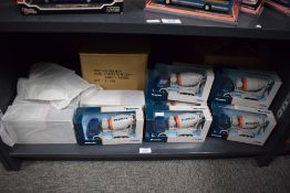 Eight Corgi Limited Edition die-casts, CP83801 Concrete Mixer Hanson Premix, all in window display