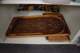 A Chad Valley vintage Bagatelle Board with original ball bearings