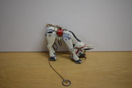 A Moko Made in England Muffin the Mule metal string puppet