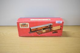 A Hornby Dublo 00 gauge 2400 TPO Mail Van Set, appears unused but missing mail bags, in original