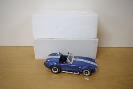 A Crestley Collection Road Tough 1:18 scale Die-cast, Shelby Cobra 427S/C, in original inner