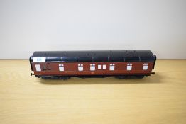 A EX Models scratch built 0 gauge LMS Kitchen Car 30076