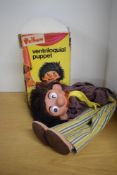 A Pelham Puppets Marlborough Wiltshire Ventriloquial Puppet, V4 Boy, in original box