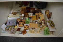 Modern Dolls House Furniture, Living Room, Kitchen, Bedroom, Outdoors etc, 40+