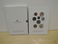 A Royal Mint 2023 King Charles III Definitives, UK Brilliant Uncirculated Coin Set, 8 coins 1p to £2