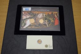 Westminster and Royal Mint Gold Sovereigns, Westminster 2012 Elizabeth II Full Sovereign 8g, Half