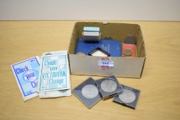 GB Coins, Queen Victoria 1844 Silver Sixpence, George V 1922 Silver Florin, 1921 Silver Shilling,