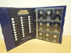 A 2018 Change Checker The A-Z of Great Britain 10p Coin Collection with Medallion, all in plastic
