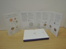 A Royal Mint 2024 UK Brilliant Uncirculated Annual Coin Set, 13 coins 1p to £5 on folding card