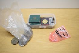 GB & World Coins, GB Farthing to Crown, George V 1922 Silver Half Crown and 1920 Silver