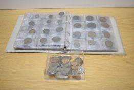 GB Coins and Tokens, Half Penny to Crown, Queen Victoria to Queen Elizabeth II, no silver seen,