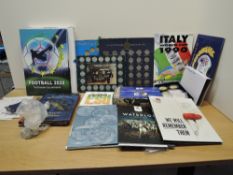 Modern Coins and Medallions, Windsor Mint History of Sport oversized 50p x6 in card case with