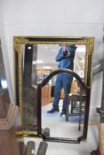 Two modern wall mirrors